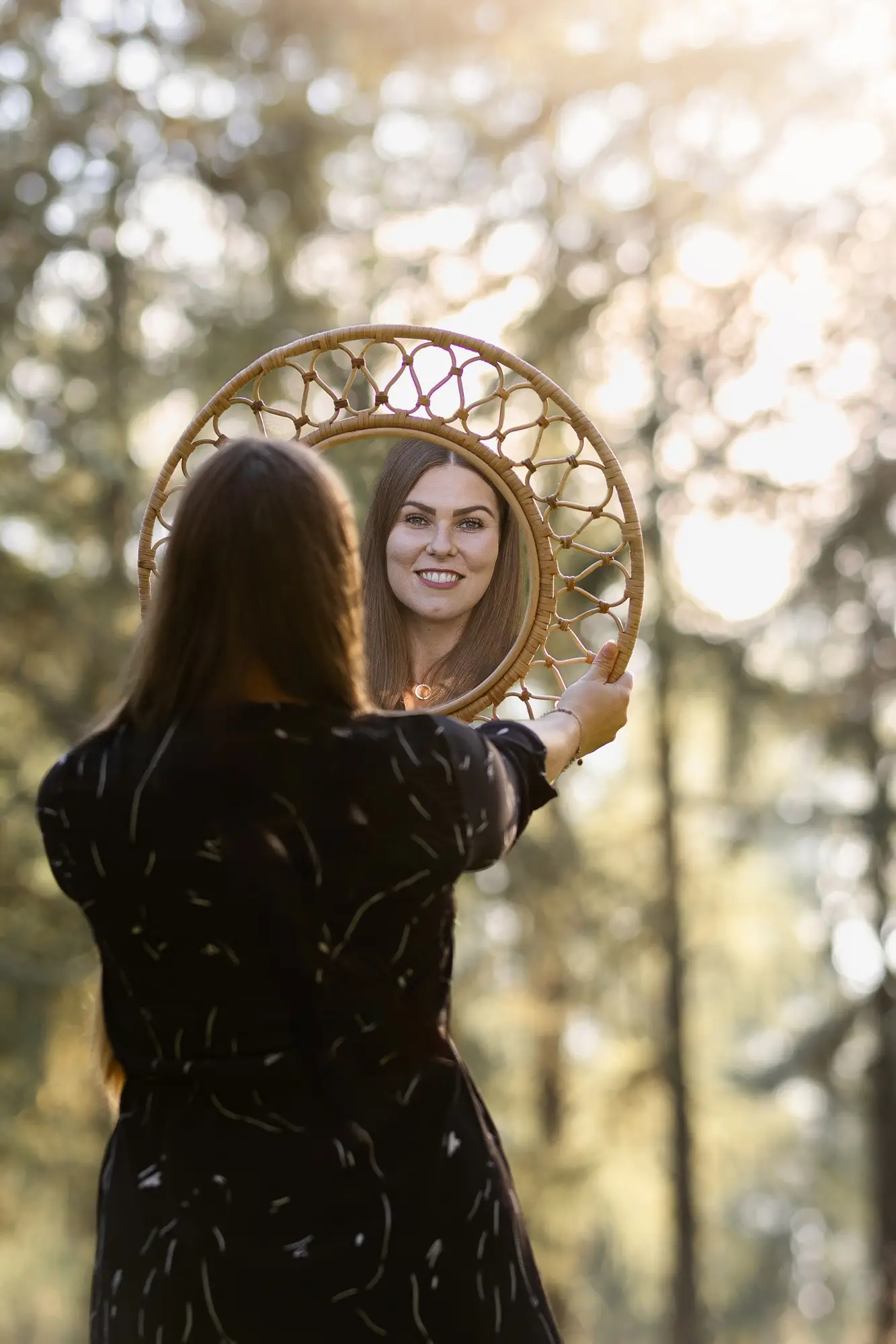 Portraitaufnahme-in-der-Abendsonne